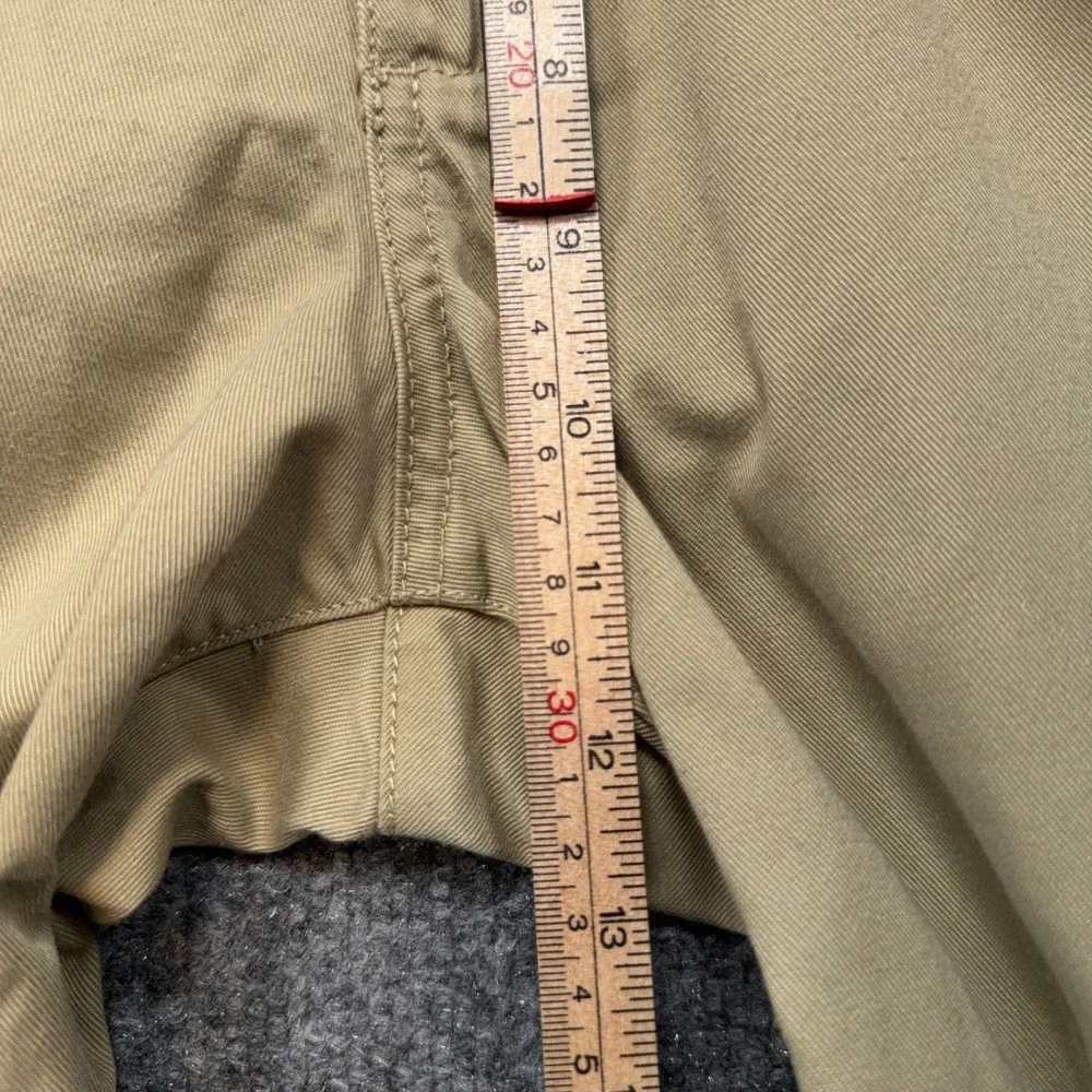 RVCA Chino Pants Mens 30 Tan Straight Leg Casual Skate Trousers Khaki Workwear